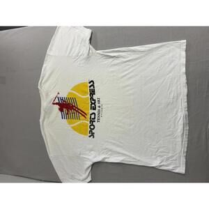 Vintage Atlanta T-shirt Sports Express Tennis & Ski Tee XL